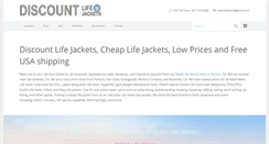 Desktop Screenshot of discountlifejacket.com