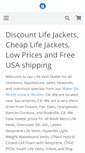 Mobile Screenshot of discountlifejacket.com